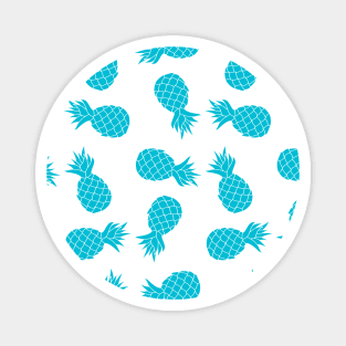 Blue Pineapple Magnet
